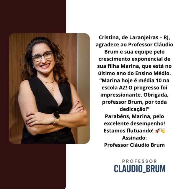 Relato de Aprovação do Aluno